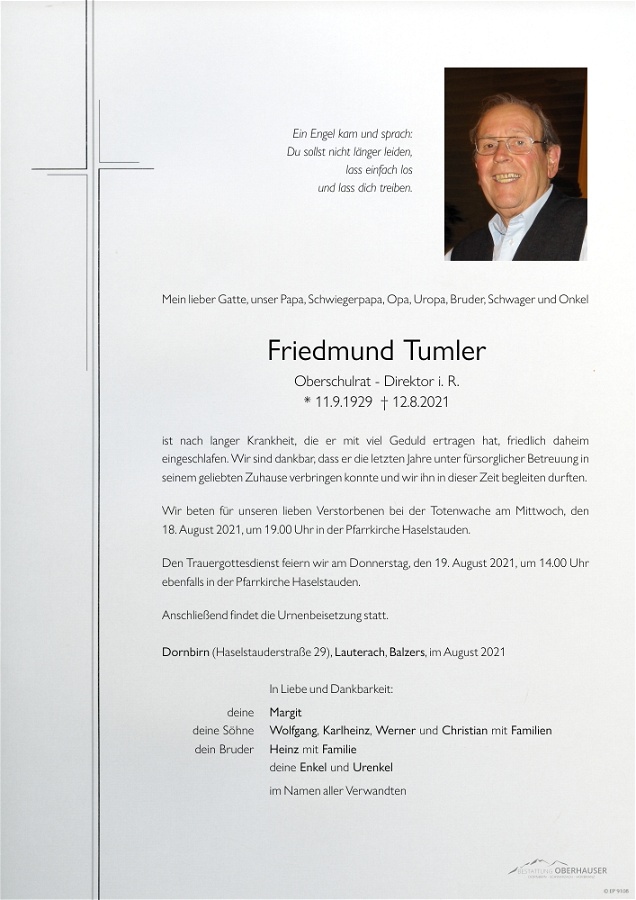 Friedmund Tumler